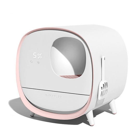 Extra Large Smart Litter Box: Deodorizing and Splash-Proof Design
