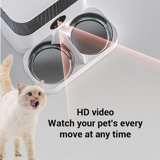 New Automatic Pet Feeder: Timed Cat and Dog Food Dispenser for Self-Feeding Convenience