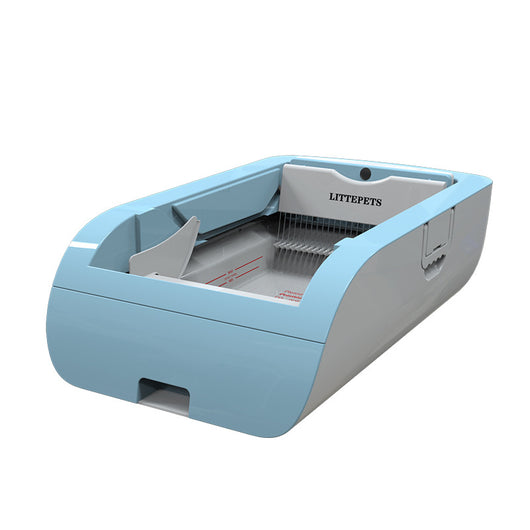 Large Enclosed Electric Cat Cleaning Toilet: Effortless Litter Maintenance