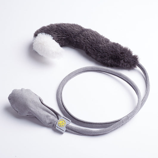 Interactive Plush Cat Fish Toy: Pet Airbag Teaser for Playful Fun with Mint Scent