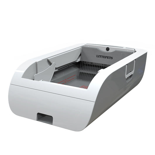 Large Enclosed Electric Cat Cleaning Toilet: Effortless Litter Maintenance