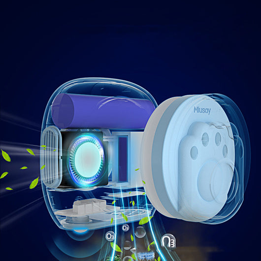 Intelligent Pet Odor Purifier: Deodorizes, Purifies, and Sterilizes