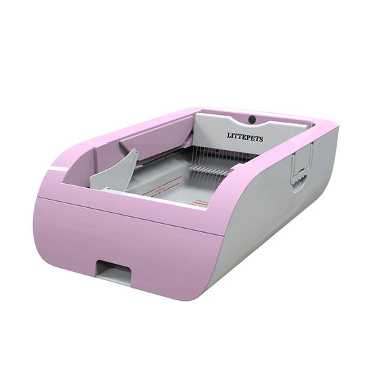 Large Enclosed Electric Cat Cleaning Toilet: Effortless Litter Maintenance