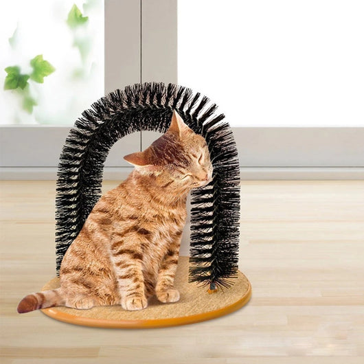 Cat Scratcher Arch Type Massage Brush Anti-itch Toy