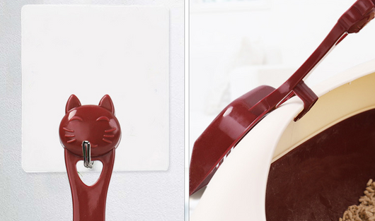 š¾ Plastic Cat Litter Shovel with Cat Head Design š¾
