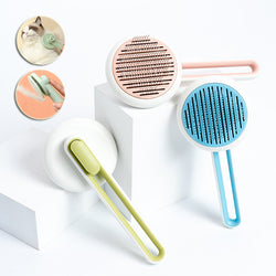 Pet Grooming Tool - Automatic Hair Remover and Massage Comb for Dogs and Cats
