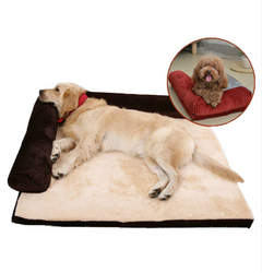 Corduroy Pet Sofa Bed with High-Quality Material and Multiple Size Options