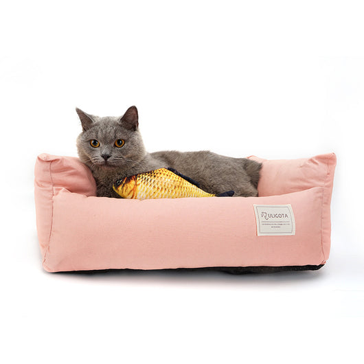 Waterproof Pet Sofa Bed with Soft Fleece and Warm Design for Dogs and Cats