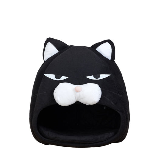 Comfy and Cozy Cat House Bed with Litter Mat and Sleeping Nest