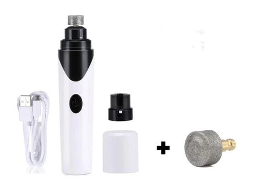 Electric Pet Nail Grinder with Low Vibration and Noise for Dogs and Cats