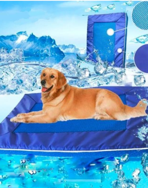 Summer Cooling Ice Mat for Pets with Ventilation