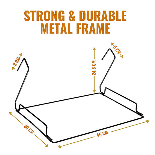 Iron Frame Cat Bed Shelf for Radiator or Wall Mounting