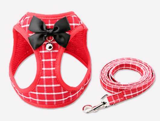 Cat Harness and Leash Set, Soft and Comfortable Chest Harness for Cats