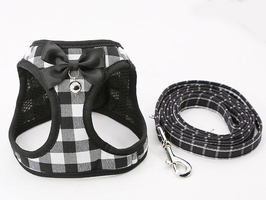 Cat Harness and Leash Set, Soft and Comfortable Chest Harness for Cats