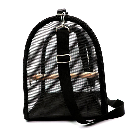 Transparent PVC Bird Cage with Mesh Design