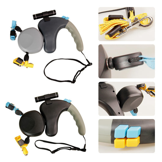 Double-Ended Dog Walking Leash