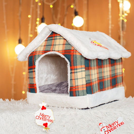 Stylish Pet House for Dogs and Cats - Perfect for Any Season
