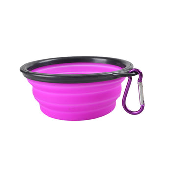 Portable Silicone Folding Pet Bowl for Dogs