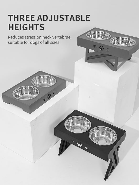 Folding Stainless Steel Pet Bowl - Perfect for On-the-Go Feeding