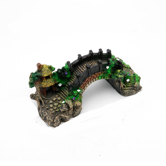 Resin Aquarium Landscape Bridge for Fish Tank Decoration