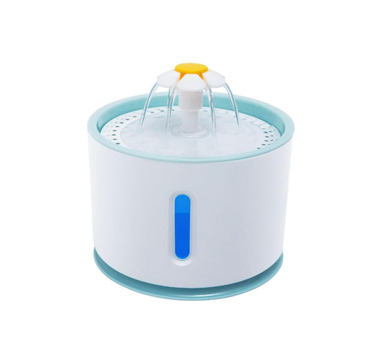 Automatic Pet Water Fountain with LED Lighting - USB, Mute & Portable for Dogs & Cats π