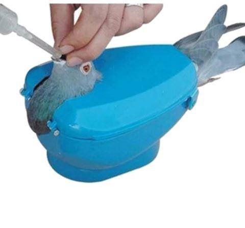Plastic Racing Pigeon Holder for Easy Bird Handling and Feeding