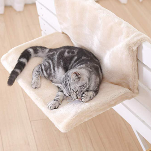 Iron Frame Cat Bed Shelf for Radiator or Wall Mounting
