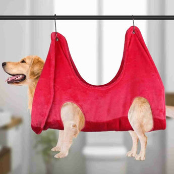 Multifunctional Grooming Hammock for Bathing, Trimming Nails, and Grooming