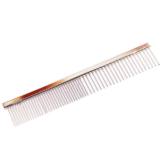 Dual-Purpose Pet Grooming Comb for Dense and Sparse Fur