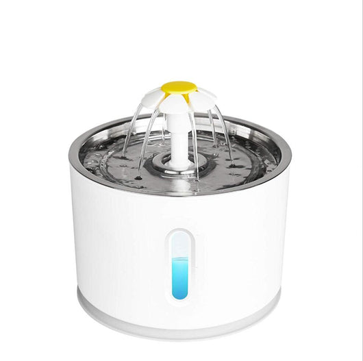 Automatic Pet Water Fountain with LED Lighting - USB, Mute & Portable for Dogs & Cats π