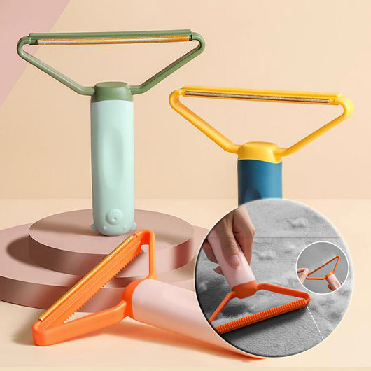 Double-Sided Pet Hair Remover Comb for Cats and Dogs - Dematting and Shaving for Sofa, Clothes, and Lint Rollers - Cleaning Brush and Removal Mitts for Grooming