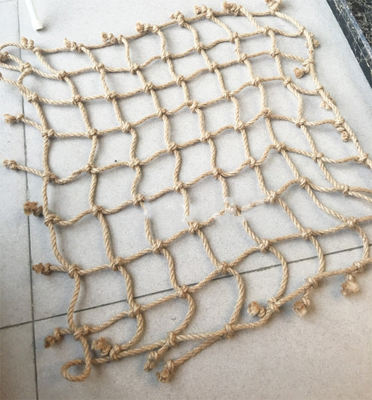 Colorful Hemp Rope Climbing Net for Parrots and Other Birds