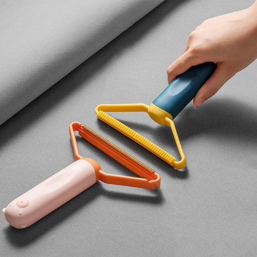 Double-Sided Pet Hair Remover Comb for Cats and Dogs - Dematting and Shaving for Sofa, Clothes, and Lint Rollers - Cleaning Brush and Removal Mitts for Grooming