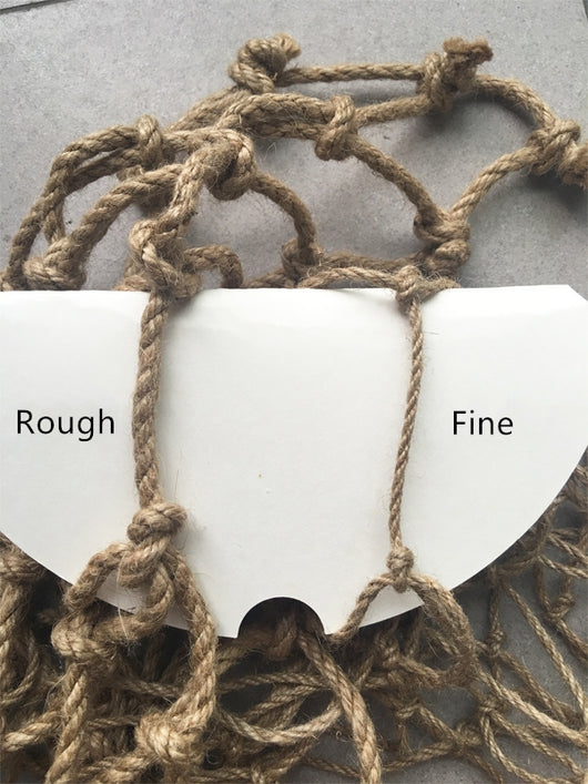 Colorful Hemp Rope Climbing Net for Parrots and Other Birds