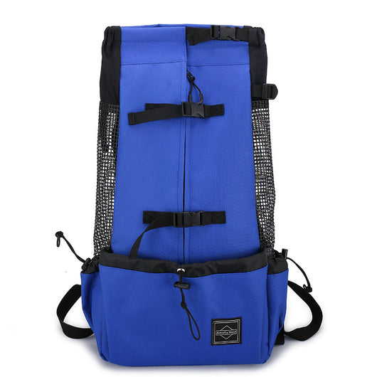Portable Pet Dog Carrier Backpack with Double Shoulder Straps