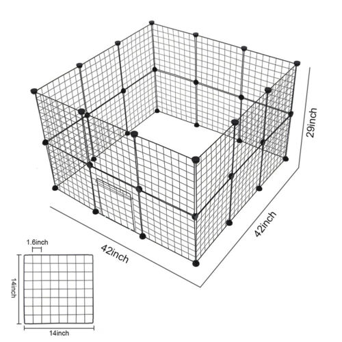 Durable and Safe Pet Fence for Indoor and Outdoor Use