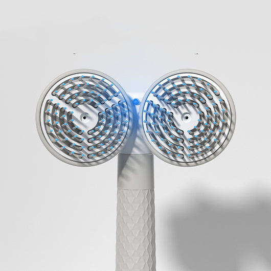 Dual-Headed Pet Hair Remover with Negative Ion Technology for Cats and Dogs