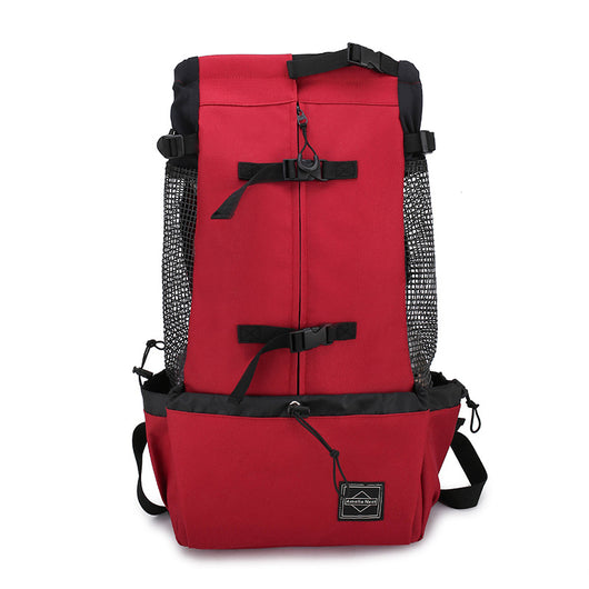 Portable Pet Dog Carrier Backpack with Double Shoulder Straps