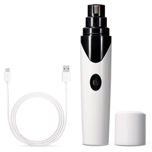 Rechargeable USB Pet Nail Grinder - Perfect for Dogs and Cats