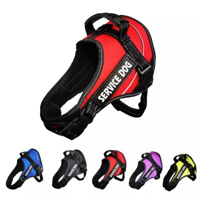 Comfy and Adjustable Dog Harness with Stainless Steel D-Ring