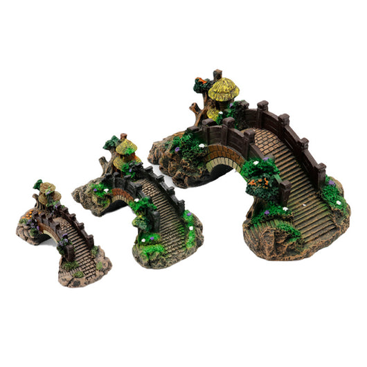 Resin Aquarium Landscape Bridge for Fish Tank Decoration