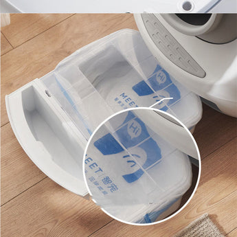 Smart Electric Fully Enclosed Cat Litter Box with WiFi Connectivity