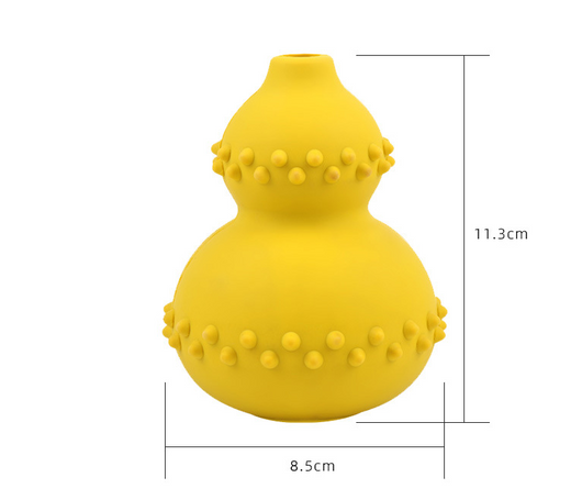 Pet Toy for Smart Playtime: Natural Rubber Ball for Biting and Teeth Grinding🦴