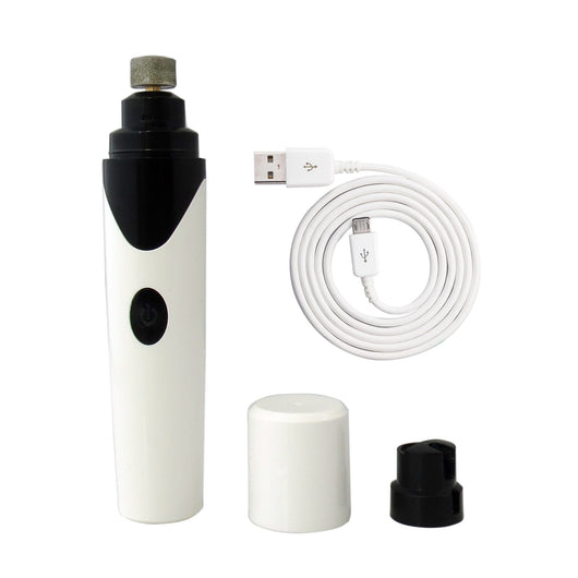 Electric Pet Nail Grinder with Low Vibration and Noise for Dogs and Cats