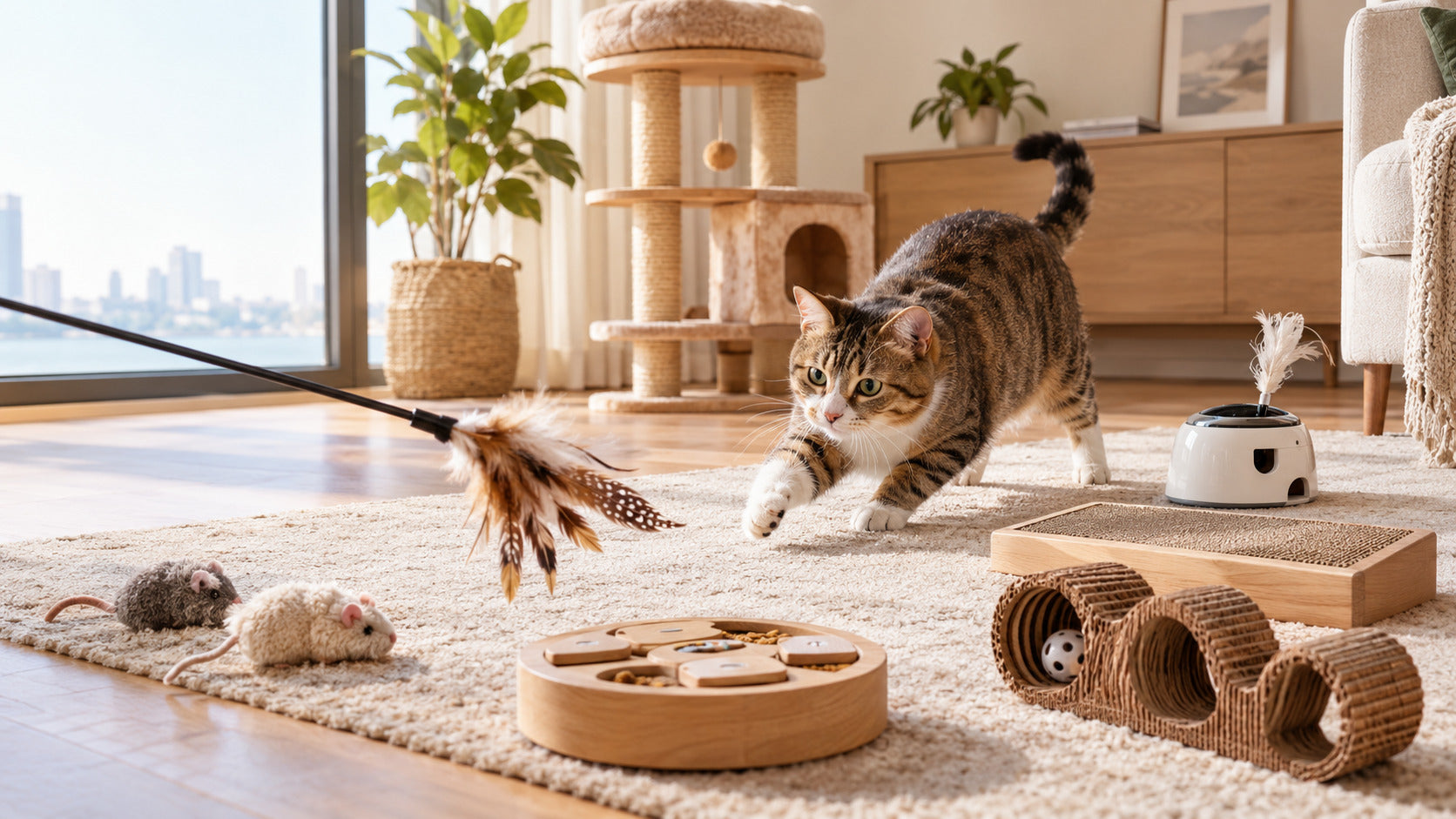 The Complete Guide to Cat Toys for Indoor Cats Adult Enrichment