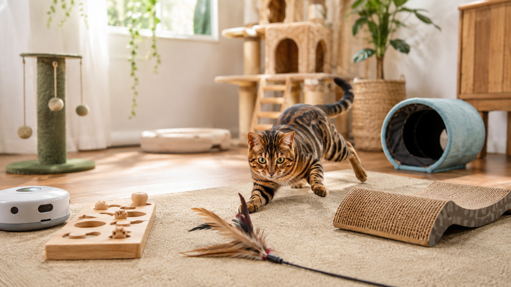 The Comprehensive Guide to Best Cat Toys for Indoor Enrichment