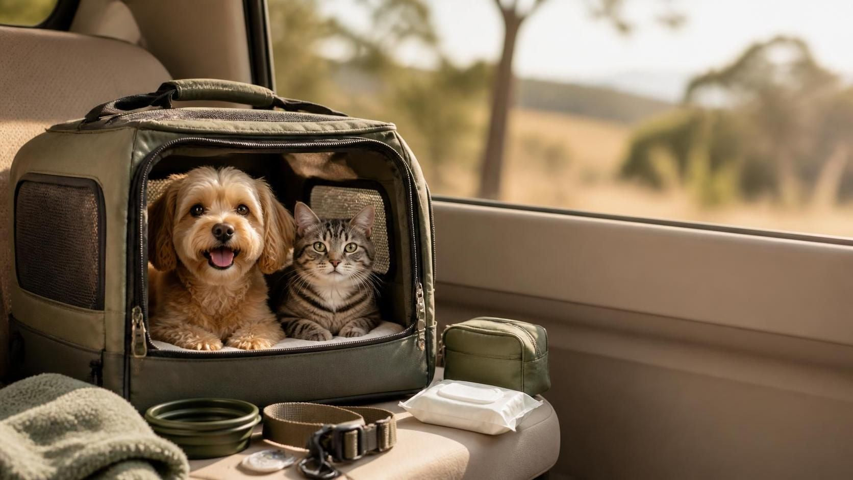 Finding the Perfect Travel-Friendly Pet Carrier Bag for Dog and Cat Owners in Australia