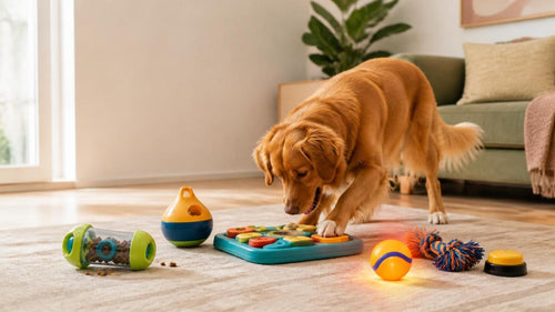 Interactive Dog Toys Online: Puzzles, Feeders and Games That Keep Dogs Busy