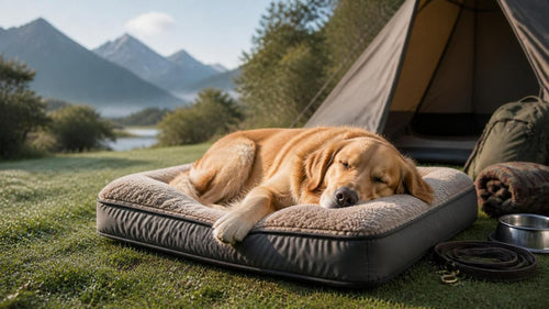 Choosing a Suitable Pet Camping Bed: A Guide to Comfort, Durability, and Safety on the Go