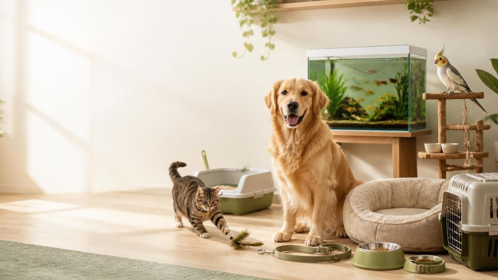 Pet Supplies Shop: Everything for Dogs, Cats, Birds and Fish in One Place